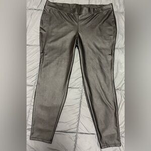 Torrid full length faux leather leggings